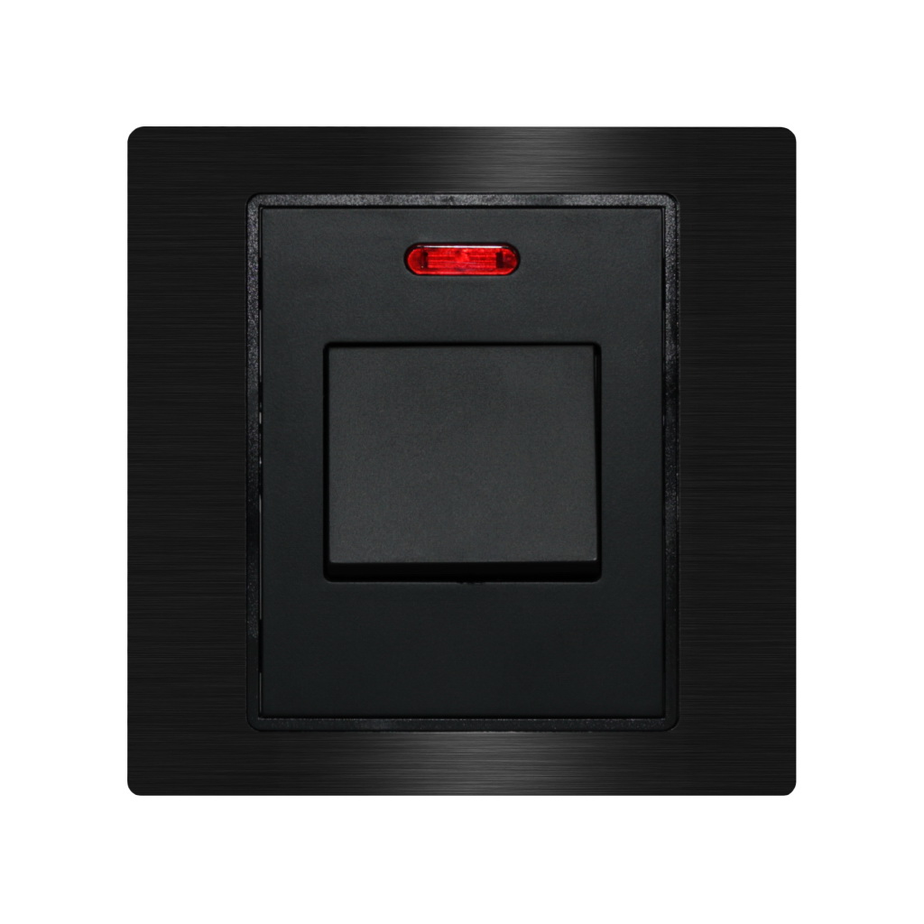 Click/Sirius 45A switch for Heating Black