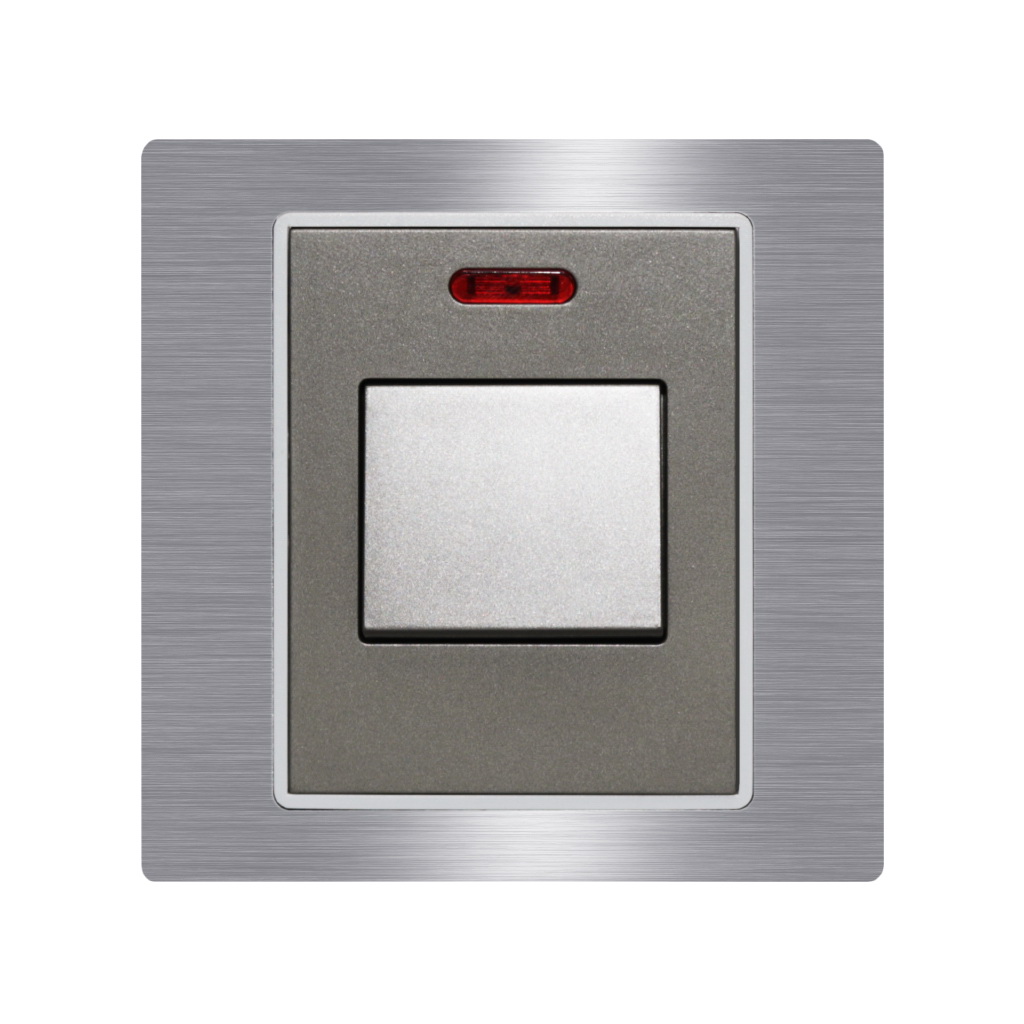 Click/Sirius 45A switch for Heating Gray