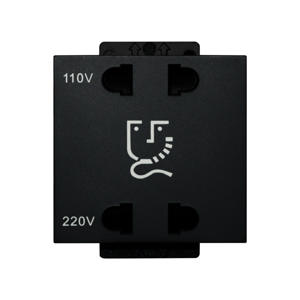 Click/Sirius Shaver socket Black