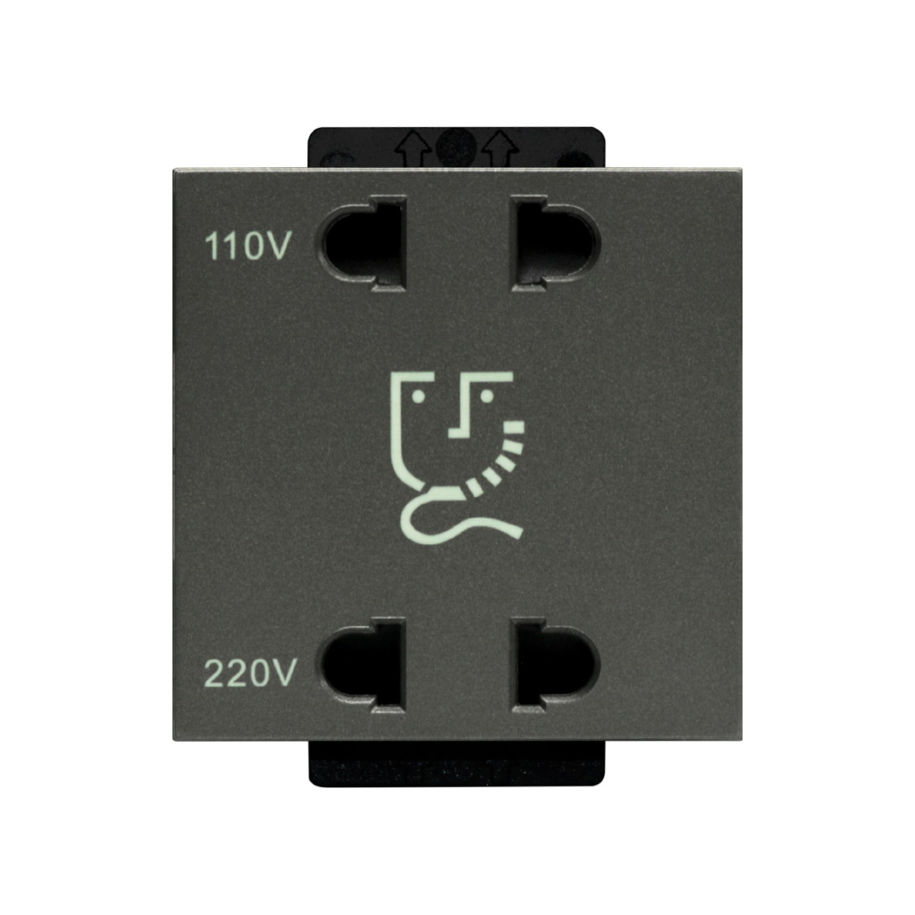 Click/Sirius Shaver socket Gray
