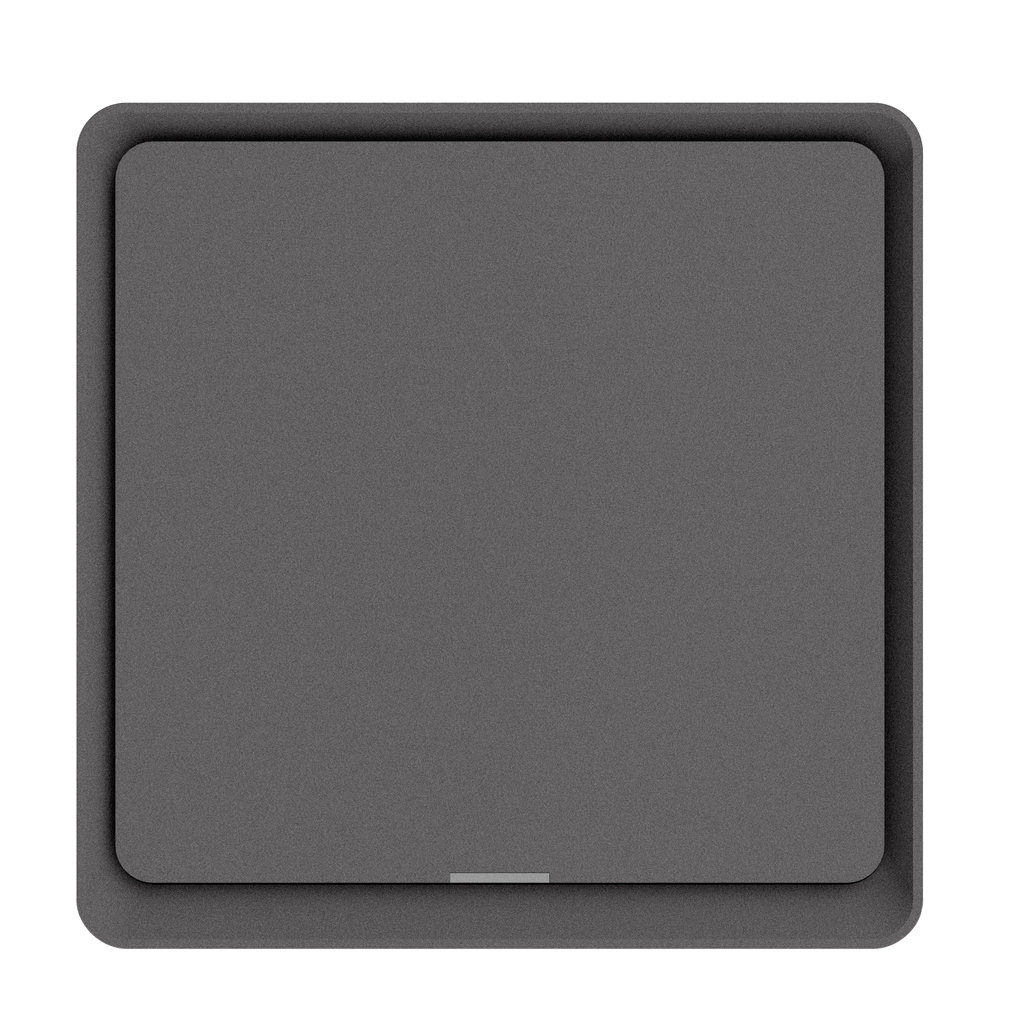Dion 1 Gang switch with one relay (with N neutral connection) Act as Repeater Zigbee Protocol EU and UK Size,Gray