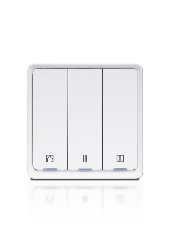 Dion Curtain Switch (with N neutral connection) Act as Repeater,White