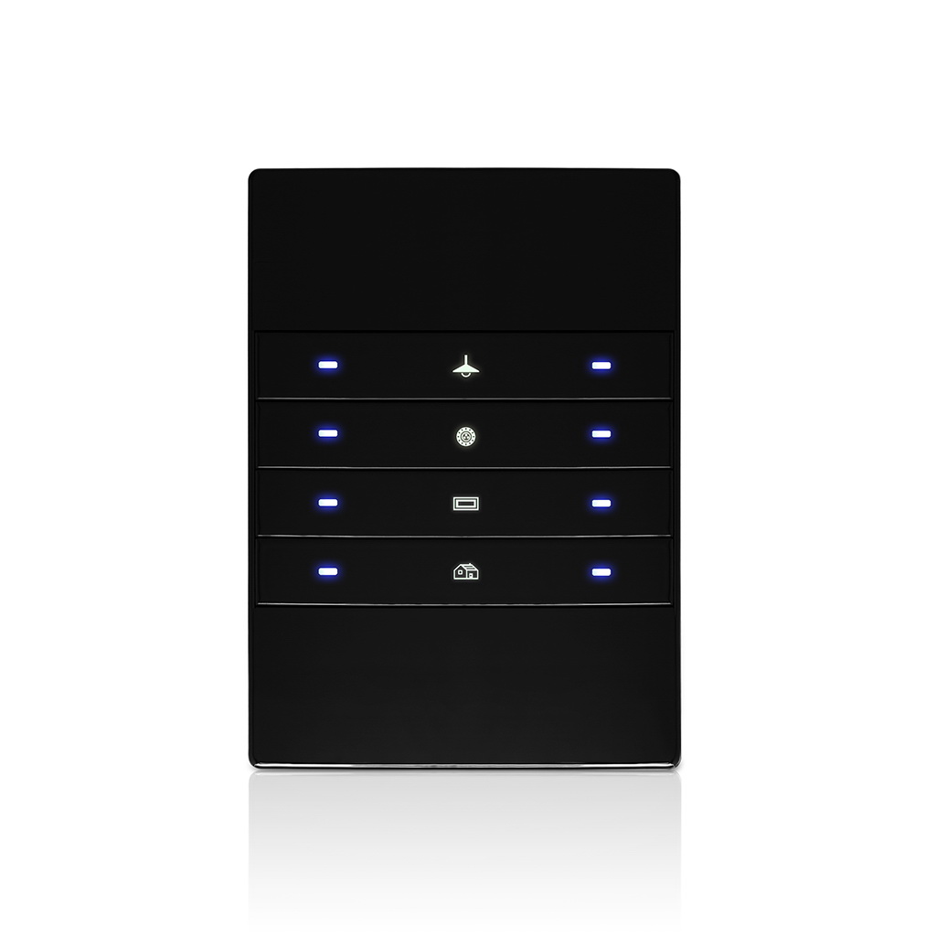 Mars 8 button Panel,Black