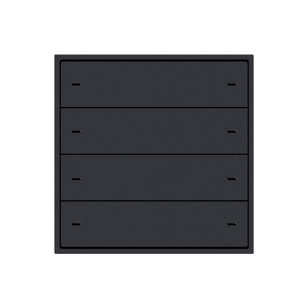 Mercury Panel 8G Push Button, Gray