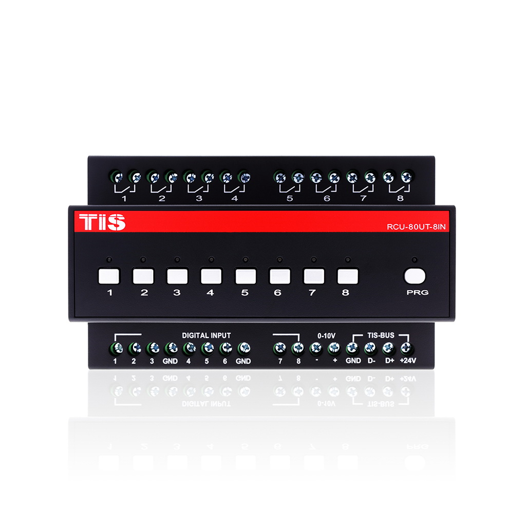 RCU 8 Relay switch +8Digital inputs