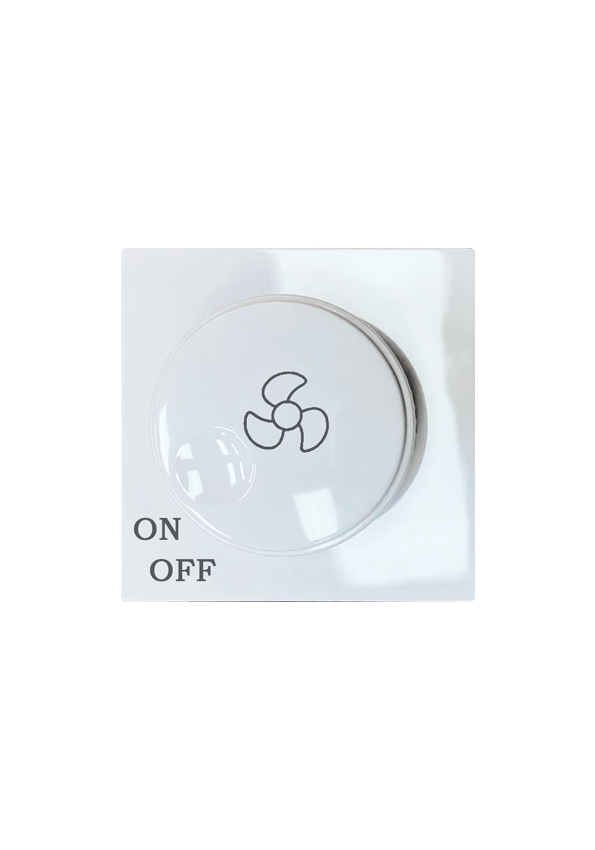 SOL FAN Speed and Dimmer,White