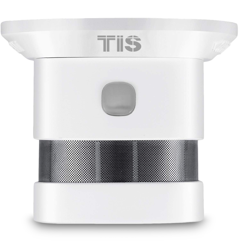 Smoke detector with buzzer built-in alarm Battery powered (Battery includes in the product)Zigbee Protocol
