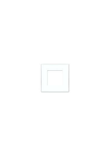 Terre 1 Gang Glass White Color