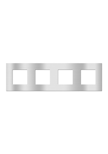 Terre 4 Gang cover silver Alumnium