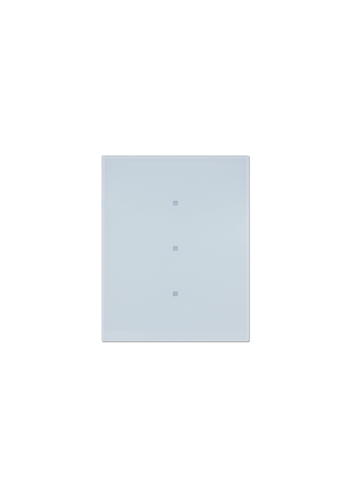 Venera Bus 3 Gang Switch with 3 relays,White