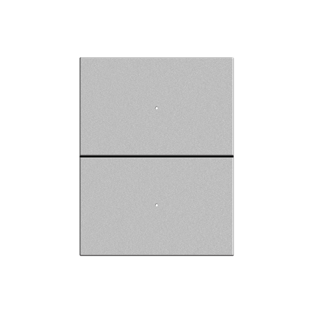 Venera Metal 2 Gang Frame,Metal Silver