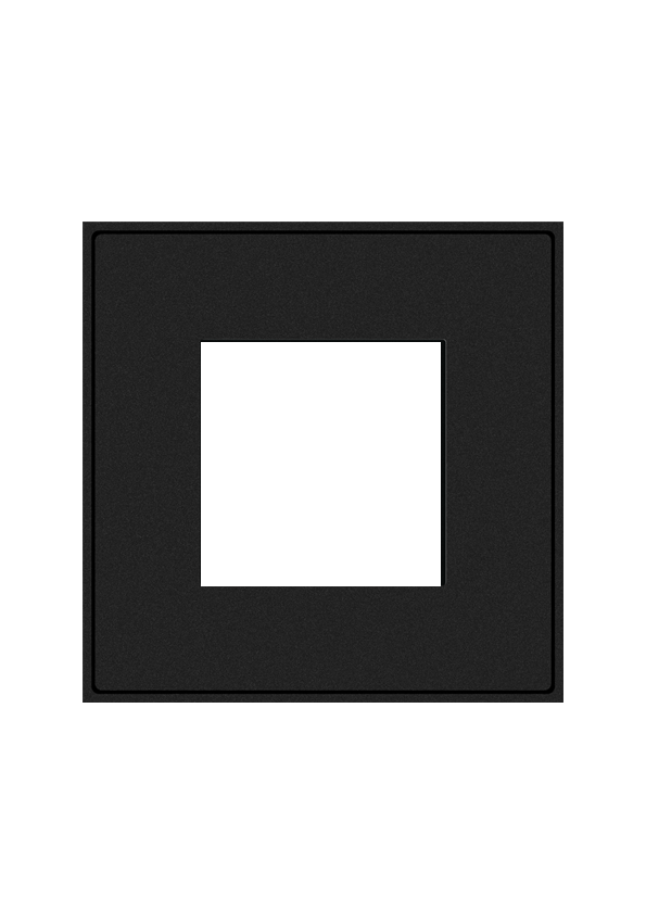 Mercury Socket Plate Black