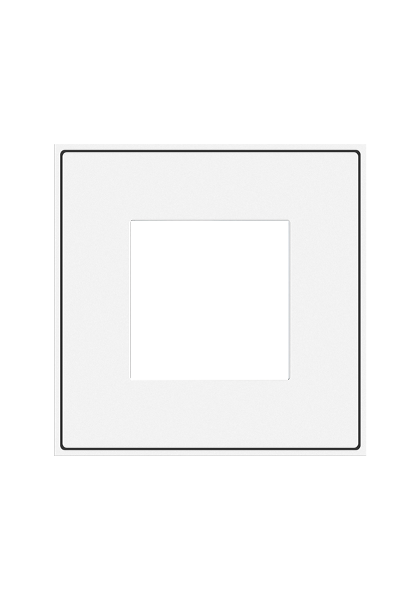 Mercury Socket Plate White