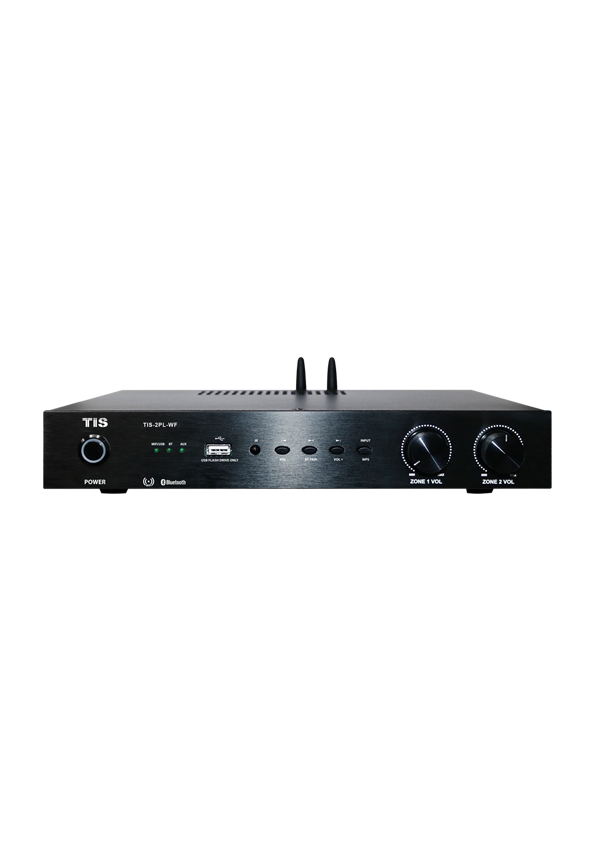 1 Main Zone Wi-Fi Audio Player with 2 Volume controled Zone