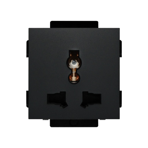 [CLK-PLG-UNV-BLK] Click/Sirius 13A,220V Universal socket Black