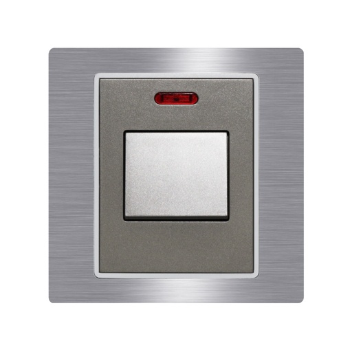 [CLK-HTR-25A-GRY] Click/Sirius 45A switch for Heating Gray