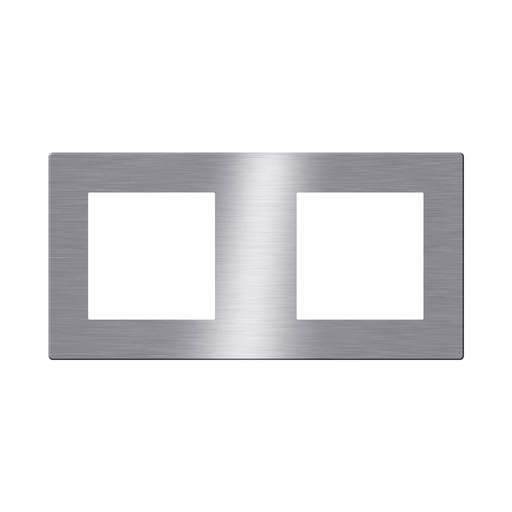 [CLK-COV2-GRY] Click Brushed Aluminum Cover 2 Frame UK Size, Gray