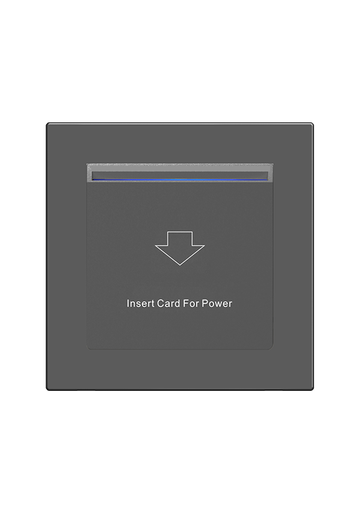 [CLK-HTL-CRD-GRY] Click/Sirius Hotel RF Card Switch Gray