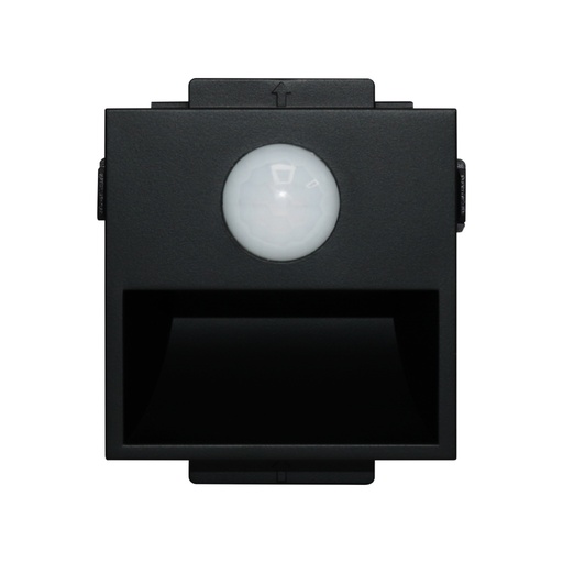 [CLK-LED-PIR-BLK] Click/Sirius LED Mechanic Footlight with sensor Black