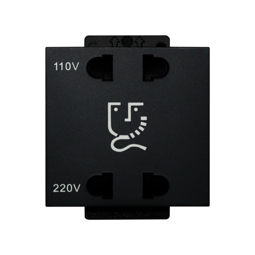 [CLK-SHV-PLG-BLK] Click/Sirius Shaver socket Black