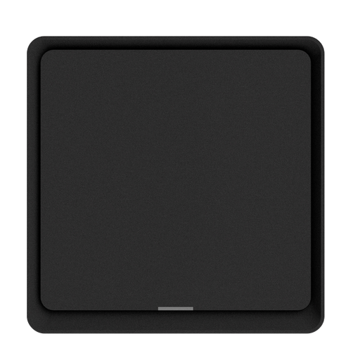 [DIO-1G-SW-BEE-N  Black] Dion 1 Gang switch with one relay (with N neutral connection) Act as Repeater Zigbee Protocol EU and UK Size,Black