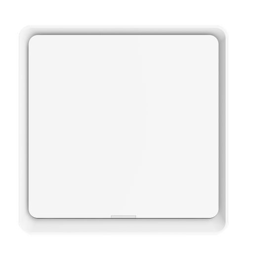 [DIO-1G-SW-BEE-N White] Dion 1 Gang switch with one relay (with N neutral connection) Act as Repeater Zigbee Protocol EU and UK Size,White