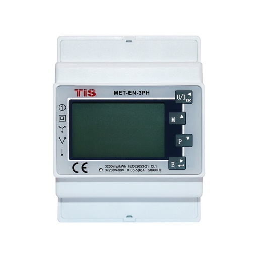 [MET-EN-3PH] Energy Meter 3 Phase Modbus-RTU