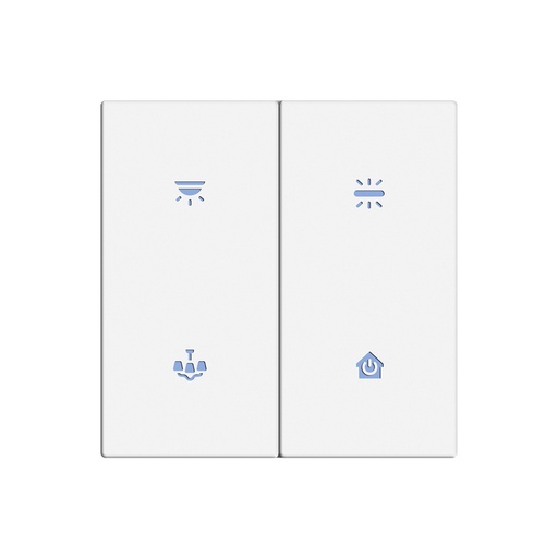 [TIS-ERO-4G White] Europa 4 Gang White