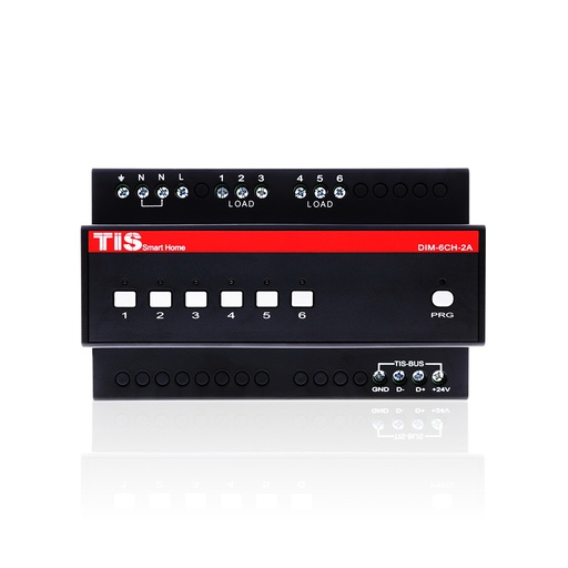 [DIM-6CH-2A] Leading Edge Dimmer 6 channel 2A