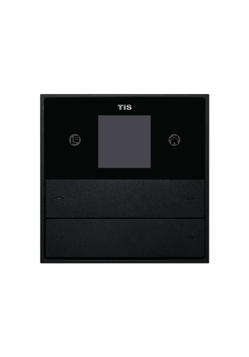 [TIS-MER-AC4G-PB Gray] Mercury AC Thermostat with 4Gang Push Button, Gray