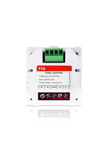 [ADD-2DL-IRE] Panel Addition 2 Zone input + IR Emitter