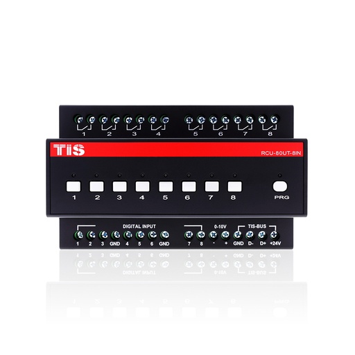 [RCU-8OUT-8IN] RCU 8 Relay switch +8Digital inputs