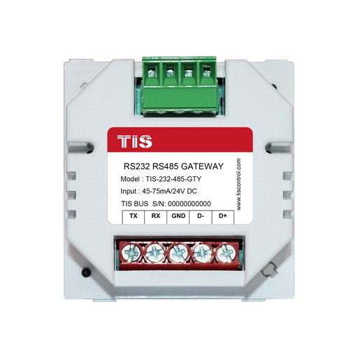 [TIS-232-485-GTY] RS232 RS485 Gateway