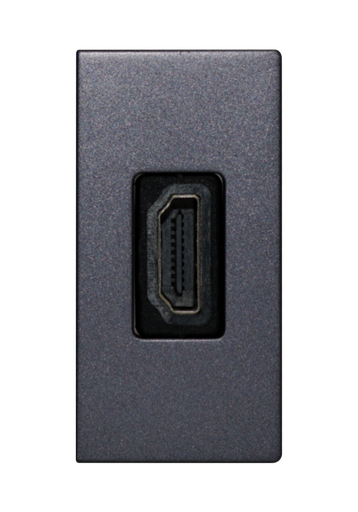[SOL-HDMI-A] SOL 1/2 HDMI Outlet Gray Color UK Size