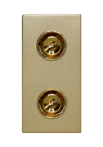 [SOL-SPK-TRM-G] SOL 1/2 Speaker Gold Color UK Size