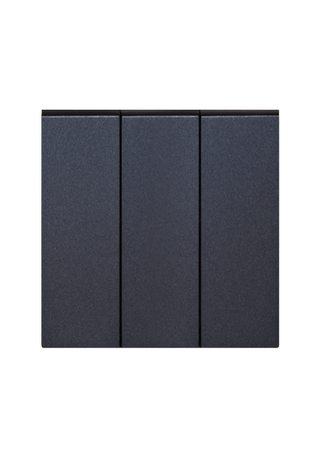[SOL-SWT-3G-A] SOL 3 Gang 2 Way Switch Gray Color UK Size