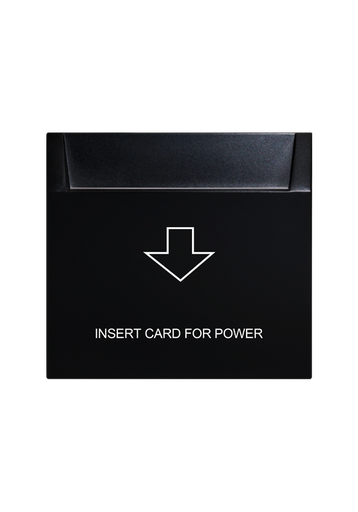 [SOL-VRD-HTU-B] SOL 30A Insert card switch Black Color UK Size