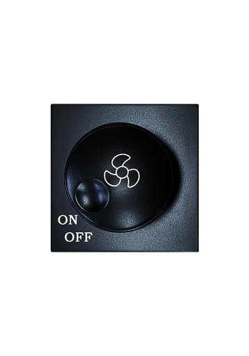 [SOL-DIM-B] SOL FAN Speed and Dimmer,Black