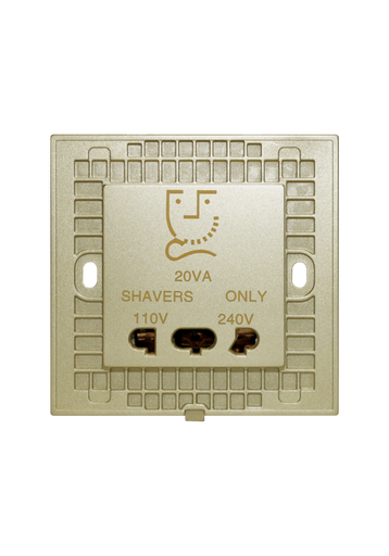 [SOL-SHV-G] SOL Shaving socket Gold Color UK Size