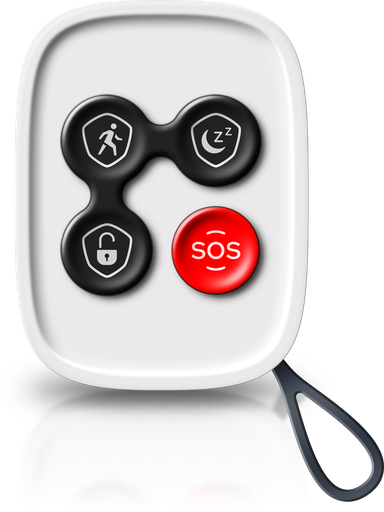 [TIS-BEE-KF-4] Security Key Fob 4 buttons
Battery powered 
Zigbee Protocol