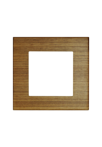 [SOL-COV1-WOD-R] Sol Real Wood Cover 1 Gang UK Size