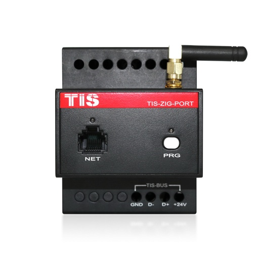 [TIS-ZIG-PORT] TIS-ZIG-PORT Gateway for TIS-Zigbee 3 and security Controller with Ethernet Connection.