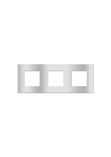 [TER-COV3-AS] Terre 3 Gang cover silver Alumnium