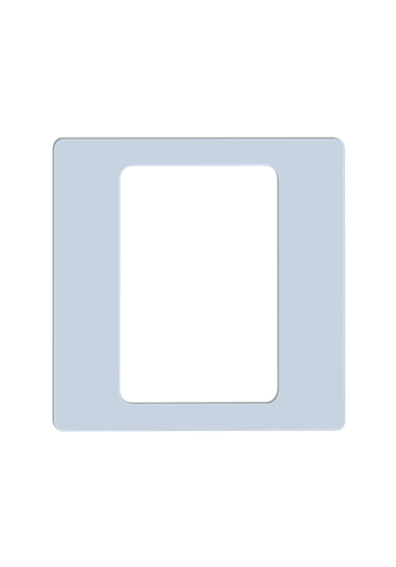 [TIT-COV-K White Glass] Titan Frame,White