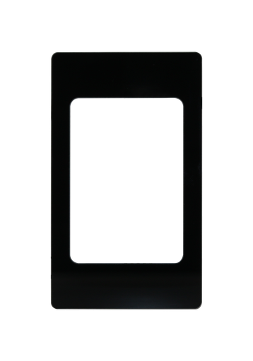 [TIT-COV-S Black Glass] Titania Frame,Black