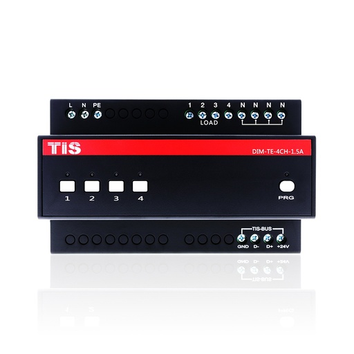 [DIM-TE-4CH-1.5A] Trailing Edge Dimmer 4 channel 1.5A