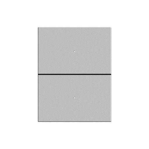 [VEN-CVR-MTL-2G Silver] Venera Metal 2 Gang Frame,Metal Silver