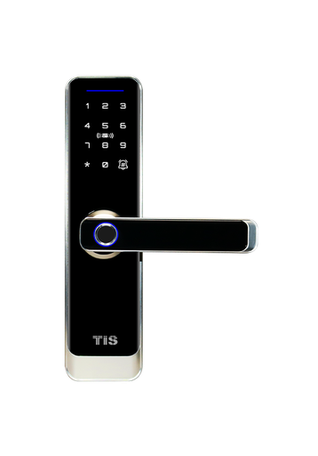 [TIS-A270F-SLF  (5572/6085)] "Smart BLE Digital Fingerprint Lock, Work with proximity card Aluminum alloy panel/handle Satin Nickel treatment Available for 60/85,55/72 mortise or single latch Work with alkaline battery Emergency key for backup use 300,000 times life test Work with bluetooth technology Support remote passcode change Available for WIFI hub for remote management(optional)",(5572/6085)