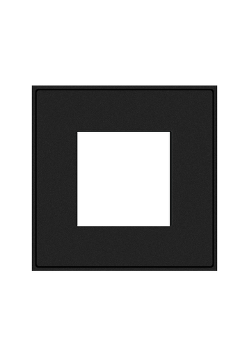 [TIS-MER-SOK-PLT-BLK] Mercury Socket Plate Black