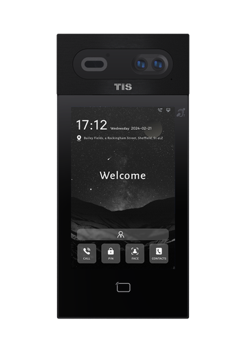 [TIS-INT-80-FCR] Door Phone 8" Touch Screen with Face Recognition